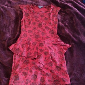 Peplum dress